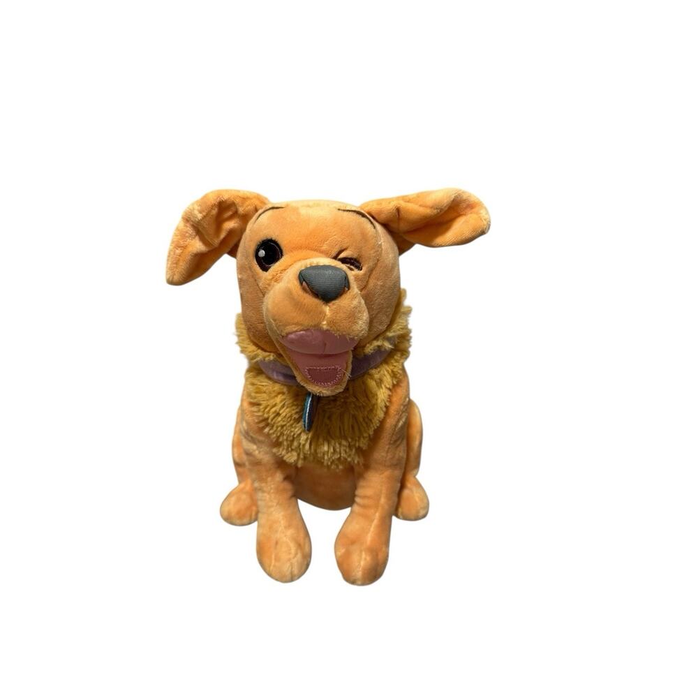 Disney Parks Store Marvel Hawkeye Lucky Pizza Dog Golden Retriever 11" Plush Toy
